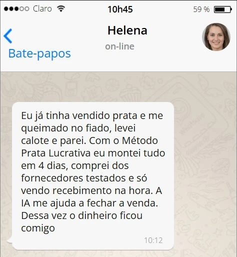 Resultado de aluna
